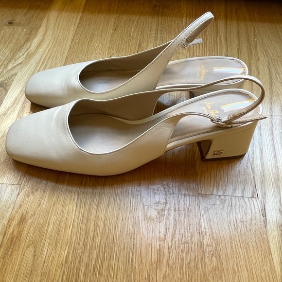 Sam Edelman Terra Slingback Pump Modern Ivory - Picture 4 of 8